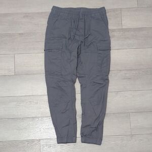 H&M Charcoal Cargo Pants for Men